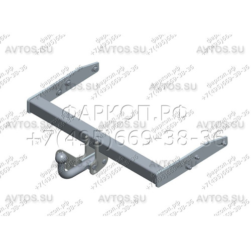 VW 36 AVTOS Фаркоп на Volkswagen Transporter/Caravelle/Multivan T5 фургон, микроавтобус 2003-2015, Volkswagen Transporter/Caravelle/Multivan T6 фургон, микроавтобус 2015-2024, в т.ч. авто с парктроником. Установка без подрезки бампера. Тип шара: A. Нагруз