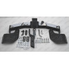TLC-07-991124.00 PT GROUP Фаркоп с нержавеющей накладкой на Toyota Land Cruiser 200 2007-2021, Lexus LX 2016-2022 без подрезки бампера. Тип шара: E (легкосъемный шар под квадрат). Нагрузки: 3500/140 кг, масса фаркопа 20 кг (без электрики в комплекте)