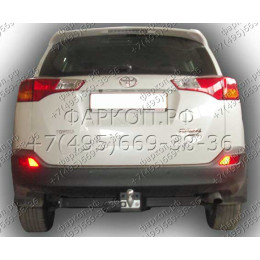 T116-FC Лидер-плюс ТСУ для Toyota RAV4 2013-2019 без снятия и выреза бампера. Тип шара: FC. Нагрузки: 1500/50 кг, масса фаркопа 22,46 кг (без электрики в комплекте)