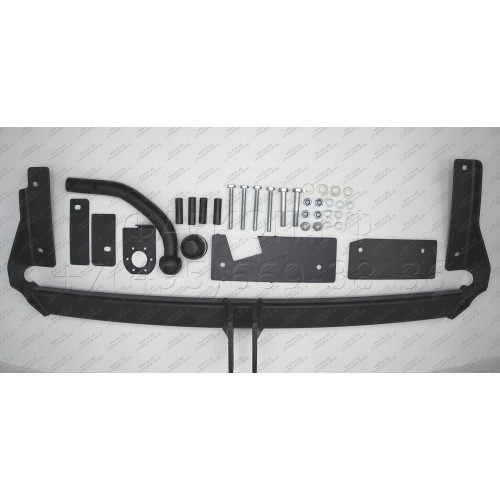 1165-A ORIS Фаркоп на Opel Astra H хетчбек 2004-2009 без выреза в бампере. Тип шара: A. Нагрузки: 1200/60 кг, масса фаркопа 17,1 кг (без электрики в комплекте)