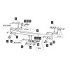 149331 BALTEX Фаркоп на Mitsubishi Outlander 2012-2019, 2019-2022 без выреза в бампере. Тип шара: A. Нагрузки: 2000/75 кг, масса фаркопа 26,86 кг (без электрики в комплекте)