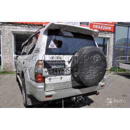 3022-F ORIS Фаркоп на Toyota Land Cruiser Prado 90 1996-2002, Toyota 4Runner 1995-2002 без выреза в бампере. Тип шара: F. Нагрузки: 1500/100 кг, масса фаркопа 21,3 кг (без электрики в к