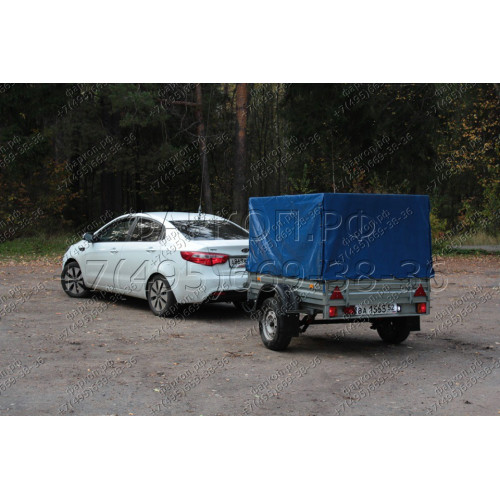 6748-A ORIS Фаркоп на Kia Rio седан 2011-2017. Необходима подрезка бампера. Тип шара: A. Нагрузки: 1000/50 кг, масса фаркопа 14,5 кг (без электрики в комплекте)