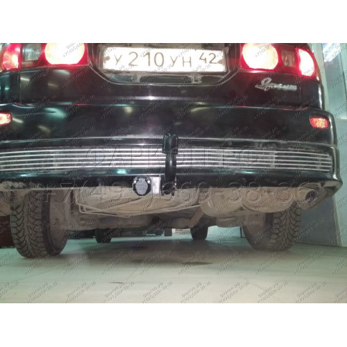 O 54 AUTO-HAK Фаркоп для Toyota Picnic 5 дверей 1996-2001, Toyota Ipsum 1995-2001, Toyota Avensis Verso 1995-2001. Требуется подрезка бампера. Тип шара: A. Нагрузки: 1500/60 кг, масса фаркопа 15,3 кг