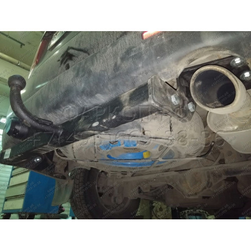 7510 Трейлер Фаркоп для Ssang Yong Kyron 2005-2016 без снятия и подрезки бампера. Тип шара: H (сварной). Нагрузки: 1200/60 кг, масса фаркопа 16,7 кг (без электрики в комплекте)