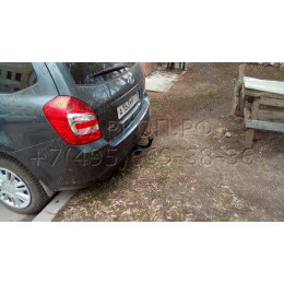 T-VAZ-22A TAVIALS ТСУ со съемным шаром для ВАЗ 2190/2191 Гранта седан/хетчбек 2011-03/2016, 03/2016-, ВАЗ 1118 Калина седан 2007-2013, ВАЗ 1117 Калина универсал 2007-2013, ВАЗ 219