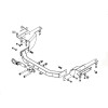 249468 BALTEX Фаркоп на Toyota Highlander XU70 2020- без снятия и выреза бампера. Тип шара: F. Нагрузки: 2000/120 кг, масса фаркопа 24,8 кг (без электрики в комплекте)