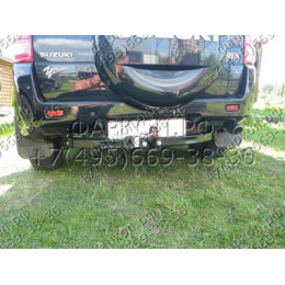 2850-F ORIS Фаркоп на Suzuki Grand Vitara 5 дверей 2005-2012 без выреза в бампере. Тип шара: F. Нагрузки: 1500/75 кг, масса фаркопа 21,3 кг (без электрики в комплекте)