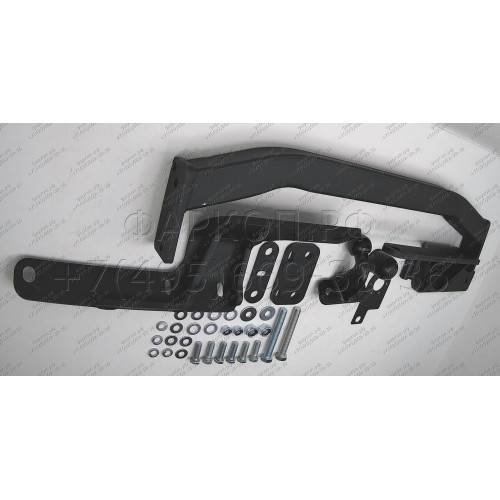 3088-F ORIS Фаркоп на Toyota Highlander 2014-2020. Необходима подрезка бампера. Тип шара: F. Нагрузки: 2000/120 кг, масса фаркопа 23,2 кг (без электрики в комплекте)