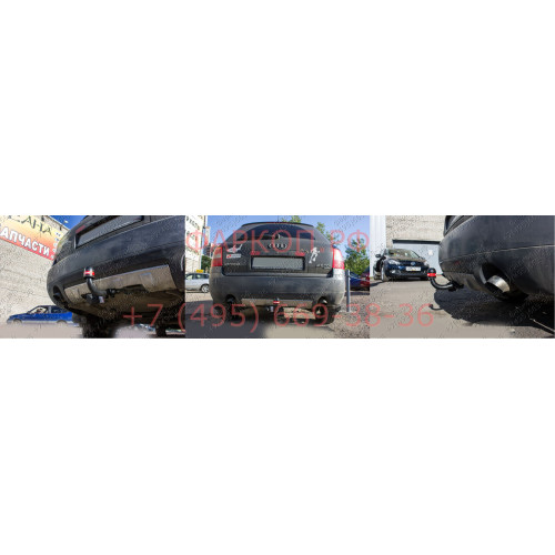 3550-A ORIS Фаркоп на Audi A6 Allroad 2000-2005 без выреза в бампере. Тип шара: A. Нагрузки: 1500/75 кг, масса фаркопа 22,4 кг (без электрики в комплекте)
