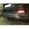3877.12 SHERIFF Фаркоп на Hyundai Santa Fe 2018-2021, Kia Sorento Prime 2015-2020. Необходима подрезка бампера. Тип шара: A. Нагрузки: 2500/120 кг, масса фаркопа 19 кг (без электрики в комплекте)