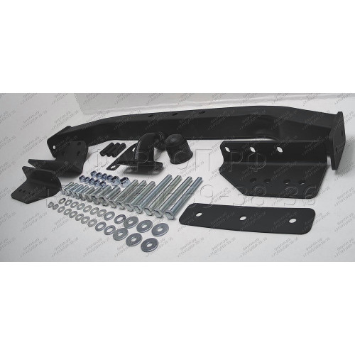 4126-F ORIS Фаркоп на Mitsubishi Pajero Sport 1998-2008, Montero Sport 1998-2008 без выреза в бампере. Тип шара: F. Нагрузки: 2000/100 кг, масса фаркопа 18,9 кг (без электрики в комплекте)