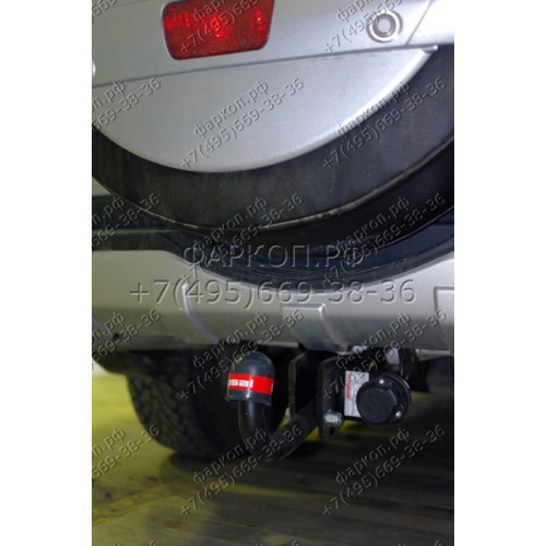 4160-A ORIS Фаркоп на Mitsubishi Pajero III 2000-2007, Pajero IV 4x4 2007-2020. Необходима подрезка бампера. Тип шара: A. Нагрузки: 2500/100 кг, масса фаркопа 24,3 кг (без электрики в комплекте)