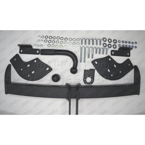 4160-A ORIS Фаркоп на Mitsubishi Pajero III 2000-2007, Pajero IV 4x4 2007-2020. Необходима подрезка бампера. Тип шара: A. Нагрузки: 2500/100 кг, масса фаркопа 24,3 кг (без электрики в комплекте)