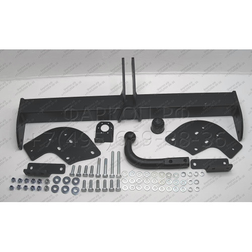 4160-A ORIS Фаркоп на Mitsubishi Pajero III 2000-2007, Pajero IV 4x4 2007-2020. Необходима подрезка бампера. Тип шара: A. Нагрузки: 2500/100 кг, масса фаркопа 24,3 кг (без электрики в комплекте)