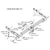 4521-A ORIS Фаркоп на Ford Maverick 2001-2003, Mazda Tribute 2001-2003, Ford Escape 2001-2003. Необходима подрезка бампера. Тип шара: A. Нагрузки: 1500/90 кг, масса фаркопа 17,9 кг (без электрики в комплекте)