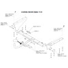 5531-A ORIS Фаркоп на Honda CR-V 2007-2012. Необходима подрезка бампера. Тип шара: A. Нагрузки: 1500/75 кг, масса фаркопа 24,5 кг (без электрики в комплекте)