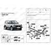 F.6014.004 BERG Фаркоп на Lada Niva Legend 2020-, Lada Niva 4x4 Urban 2014-2020, Lada 4x4 2006-2020, Lada Niva 1995-2006 без снятия и подрезки бампера. Тип шара: A. Нагрузки: 900/75 кг, масса фаркопа 14 кг (без электрики в комплекте)