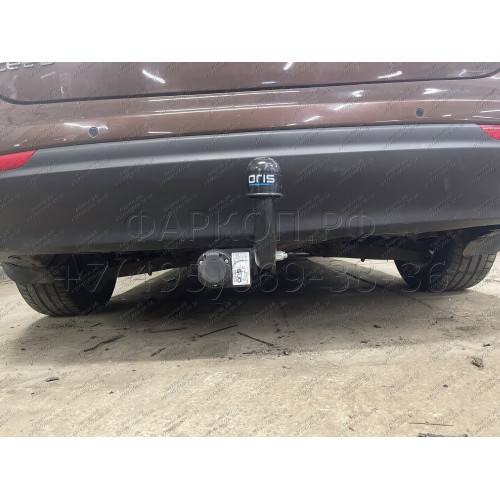 6756-A ORIS Фаркоп на Kia Ceed универсал 2012-2018, Hyundai i30 универсал 2012-2019. Необходима подрезка бампера. Тип шара: A. Нагрузки: 1500/75 кг, масса фаркопа 16,8 кг (без электрики в комплекте)