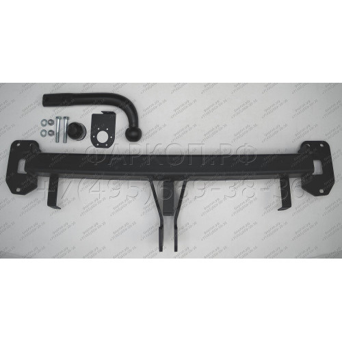 9023-A ORIS Фаркоп на Geely Tugella 2020-2024, KnewStar 001 2024- без выреза в бампере. Тип шара: A. Нагрузки: 1500/100 кг, масса фаркопа 15 кг (без электрики в комплекте)