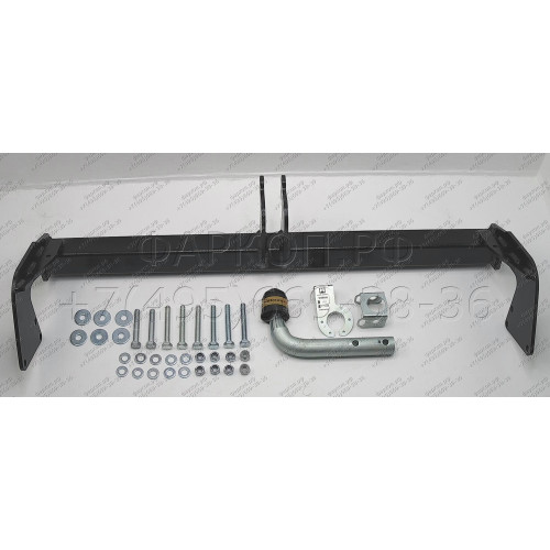 91204-A MOTODOR Фаркоп с оцинкованным шаром на Mercedes V-Class w447 2014-, Mercedes Vito w639 2003-2014, w447 2014-, Mercedes Viano w639 2003-2014. Необходима подрезка бампера. Тип шара: A. Нагрузки 1850/100 кг, масса фаркопа 17,4 кг (без электрики в ком