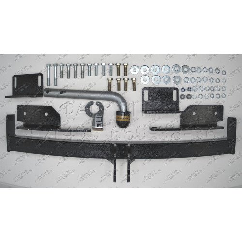 95004-A MOTODOR Фаркоп с оцинкованным шаром на Lexus RX, кроме RX350L 2016-2022 без выреза в бампере. Тип шара: A. Нагрузки: 2000/100 кг, масса фаркопа 21,2 кг (без электрики в комплекте)