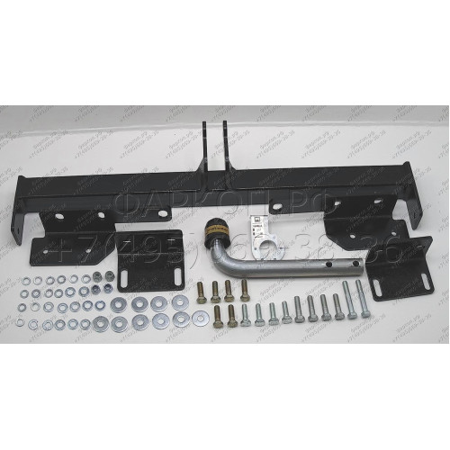 95004-A MOTODOR Фаркоп с оцинкованным шаром на Lexus RX, кроме RX350L 2016-2022 без выреза в бампере. Тип шара: A. Нагрузки: 2000/100 кг, масса фаркопа 21,2 кг (без электрики в комплекте)