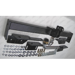 95004-A MOTODOR Фаркоп с оцинкованным шаром на Lexus RX, кроме RX350L 2016-2022 без выреза в бампере. Тип шара: A. Нагрузки: 2000/100 кг, масса фаркопа 21,2 кг (без элек