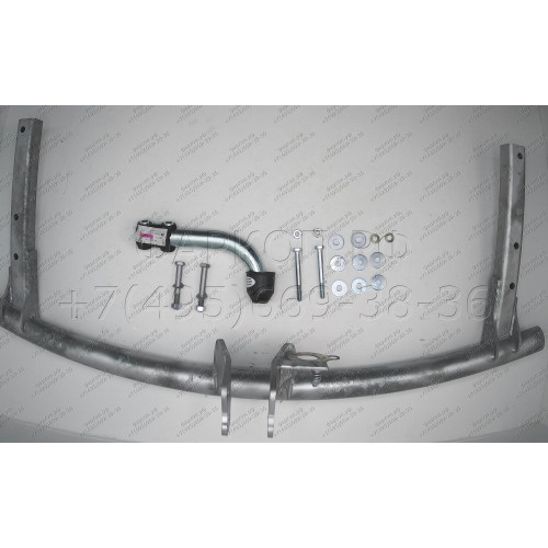 A037A GALIA Полностью оцинкованный фаркоп на Audi A6 Allroad 2000-2006. Тип шара: A. Без выреза бампера. Нагрузки: 2300/95 кг, масса фаркопа 23,01 кг
