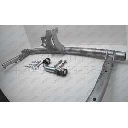 A037A GALIA Полностью оцинкованный фаркоп на Audi A6 Allroad 2000-2006. Тип шара: A. Без выреза бампера. Нагрузки: 2300/95 кг, масса фаркопа 23,01 кг