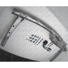 A037A GALIA Полностью оцинкованный фаркоп на Audi A6 Allroad 2000-2006. Тип шара: A. Без выреза бампера. Нагрузки: 2300/95 кг, масса фаркопа 23,01 кг