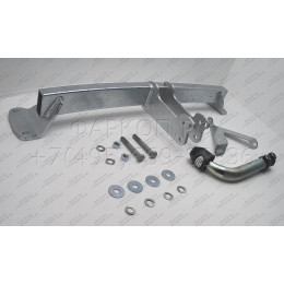 B0216A GALIA Полностью оцинкованный фаркоп на BMW 3-Series Gran Turismo F34 06/2013-2019. Подрозетник убирается за бампер. Тип шара: A. Установка без выреза бампера. 