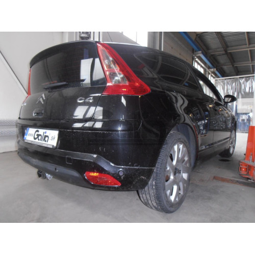 C038A GALIA Полностью оцинкованный фаркоп на Citroen C4 седан 2012-2022 (небольшие доработки, без подрезки бампера), Citroen C4 хетчбек 5 дверей 2004-2010, 2010-2018, Citroen C4 хетчбек 3 двери 2004-2010, Peugeot 307 хетчбек 3/5 дверей 2001-2007, Peugeot 