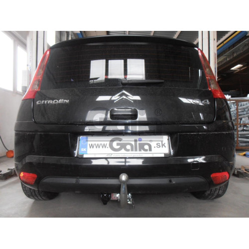 C038A GALIA Полностью оцинкованный фаркоп на Citroen C4 седан 2012-2022 (небольшие доработки, без подрезки бампера), Citroen C4 хетчбек 5 дверей 2004-2010, 2010-2018, Citroen C4 хетчбек 3 двери 2004-2010, Peugeot 307 хетчбек 3/5 дверей 2001-2007, Peugeot 