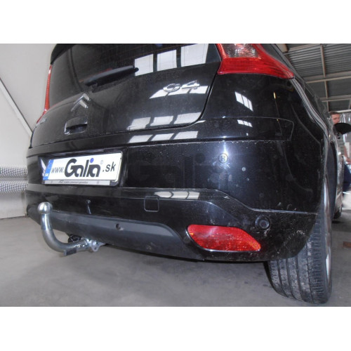 C038A GALIA Полностью оцинкованный фаркоп на Citroen C4 седан 2012-2022 (небольшие доработки, без подрезки бампера), Citroen C4 хетчбек 5 дверей 2004-2010, 2010-2018, Citroen C4 хетчбек 3 двери 2004-2010, Peugeot 307 хетчбек 3/5 дверей 2001-2007, Peugeot 