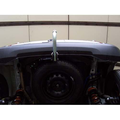 C056A GALIA Полностью оцинкованный фаркоп на FIAT Fiorino Qubo, Fiorino III 2008-2021, Peugeot Bipper 2008-2017, Citroen Nemo 2008-2015. Тип шара: A. Без выреза бампера. Нагрузки: 1100/60 кг, масса фаркопа 11,42 кг