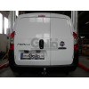 C056A GALIA Полностью оцинкованный фаркоп на FIAT Fiorino Qubo, Fiorino III 2008-2021, Peugeot Bipper 2008-2017, Citroen Nemo 2008-2015. Тип шара: A. Без выреза бампера. Нагрузки: 1100/60 кг, масса фаркопа 11,42 кг