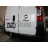 C056A GALIA Полностью оцинкованный фаркоп на FIAT Fiorino Qubo, Fiorino III 2008-2021, Peugeot Bipper 2008-2017, Citroen Nemo 2008-2015. Тип шара: A. Без выреза бампера. Нагрузки: 1100/60 кг, масса фаркопа 11,42 кг