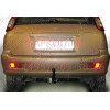 C209-A Лидер-плюс ТСУ для Chevrolet Rezzo 2000-2008, Daewoo Tacuma 2004-2008 без снятия и выреза бампера. Нагрузки: 1100/75 кг, масса фаркопа 19,3 кг, требуется 6 сверлений (без электрики в комплекте)