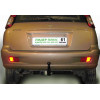 C209-A Лидер-плюс ТСУ для Chevrolet Rezzo 2000-2008, Daewoo Tacuma 2004-2008 без снятия и выреза бампера. Нагрузки: 1100/75 кг, масса фаркопа 19,3 кг, требуется 6 сверлений (без электрики в комплекте)