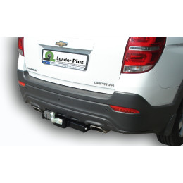 C217-F Лидер-плюс ТСУ для Chevrolet Captiva 2006-2013, 2013-2018 без снятия и выреза бампера. Тип шара: F. Нагрузки: 2000/100 кг, масса фаркопа 19,48 кг (без электрики в к