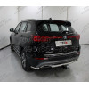 TCU00161 ТСС Фаркоп на Changan CS75 FL 2020-2023. Невидимая подрезка бампера. Тип шара: E (шаровый узел под американский квадрат). Нагрузки: 1200/75 кг