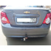 CV 11 AVTOS Фаркоп на Chevrolet Aveo седан 2012-2015 без подрезки бампера. Тип шара: A. Нагрузки: 1250/50 кг, масса фаркопа 14 кг (без электрики в комплекте)