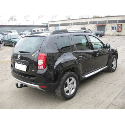 D-012 STEINHOF Фаркоп на Renault Duster 2010-2015, Dacia Duster 2010-2013 без подрезки бампера. Тип шара: A. Нагрузки: 1500/75 кг, масса фаркопа 17,2 кг (без электрики в комплекте)