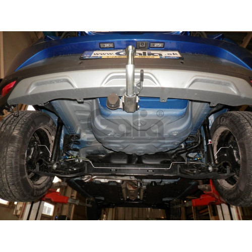 D050C GALIA Полностью оцинкованный фаркоп на Dacia Sandero III 2020-, Dacia Sandero Stepway III 2020-. Тип шара: C (горизонтальный съемный). Невидимый вырез бампера. Нагрузки: 1200/75 кг, масса фаркопа 13,77 кг