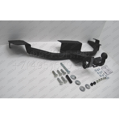 DW 03 AVTOS Фаркоп на Daewoo Nexia седан 1995-2010 без подрезки бампера. Тип шара: H (несъемный сварной). Нагрузки: 750/50 кг, масса фаркопа 13 кг (без электрики в комплекте)