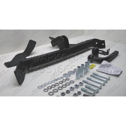 F-072 STEINHOF Фаркоп на Citroen Nemo 2009-2015, FIAT Fiorino 2008-2021, FIAT Qubo 2008-2021, Peugeot Bipper 2008-2017. Требуется подрезка бампера. Тип шара: A. Нагрузки: 1300/75 кг, масса фаркоп