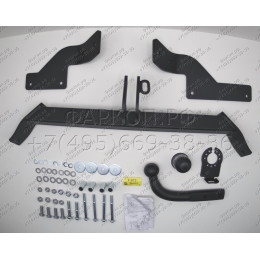 F-072 STEINHOF Фаркоп на Citroen Nemo 2009-2015, FIAT Fiorino 2008-2021, FIAT Qubo 2008-2021, Peugeot Bipper 2008-2017. Требуется подрезка бампера. Тип шара: A. Нагрузки: 1300/75 кг, масса фаркоп