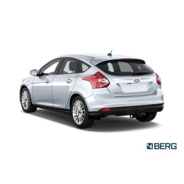 F.1812.001 BERG Фаркоп на Ford Focus 2 хетчбек 2005-2011, Focus 3 хетчбек 2011-2019 без подрезки бампера. Тип шара: A. Нагрузки: 1500/75 кг, масса фаркопа 17,4 кг (без электр