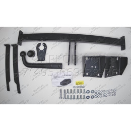 F.1812.001 BERG Фаркоп на Ford Focus 2 хетчбек 2005-2011, Focus 3 хетчбек 2011-2019 без подрезки бампера. Тип шара: A. Нагрузки: 1500/75 кг, масса фаркопа 17,4 кг (без электр